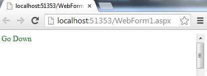 go to bottom using angularjs